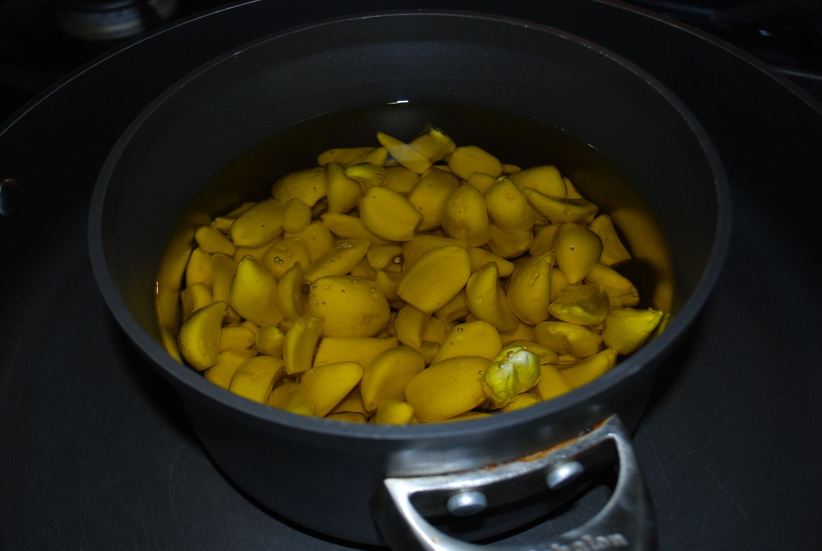 Terri's Table Two Recipes Garlic Confit and Chickpea & Orzo Pasta Salad